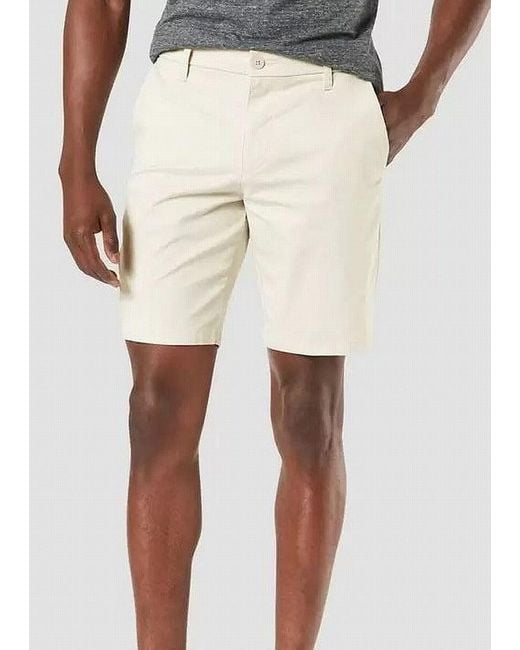 Dockers Cotton Casual Shorts Beige Size 