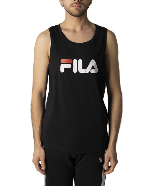 Fila Cotton Undershirts in Black for 