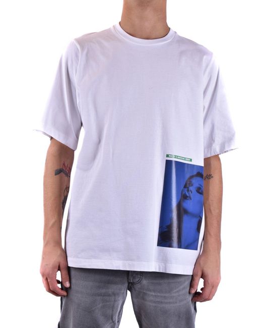 DSquared² Purple Mert Marcus 1994 Graphic Tee for men