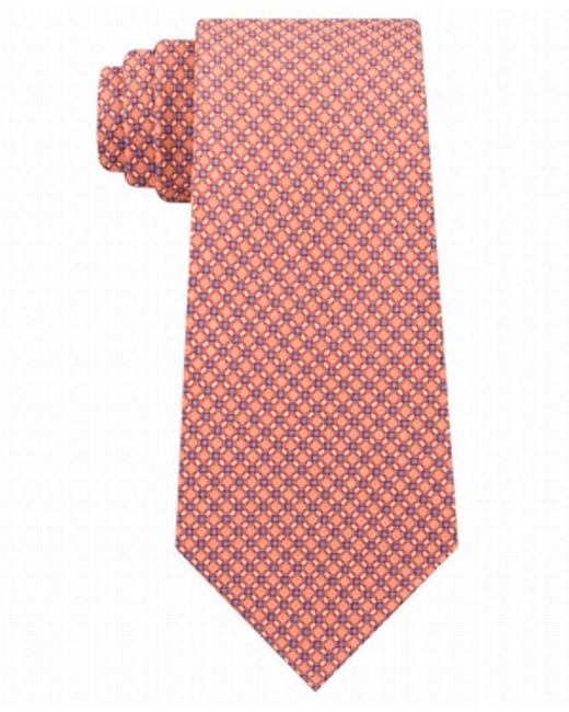 michael kors orange tie