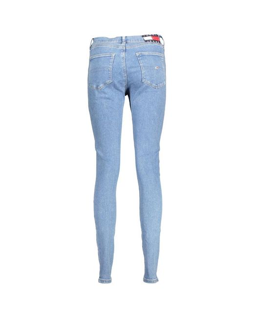 Tommy Hilfiger Jeans Pant in Blue | Lyst