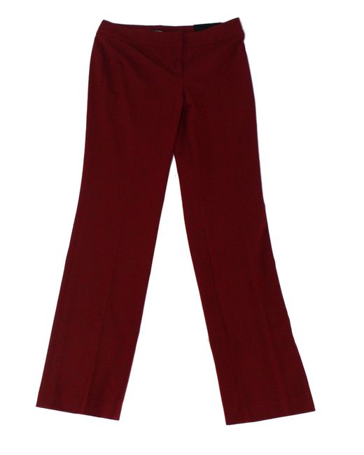 Flare Leg Low-rise Dress Pants Stretch 
