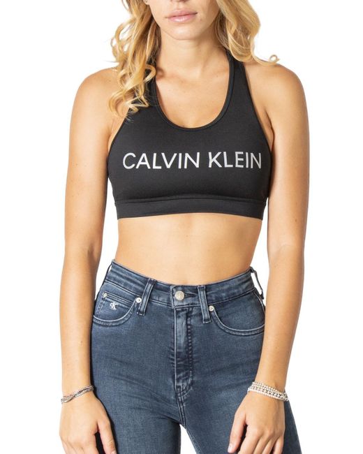 calvin klein black tank top