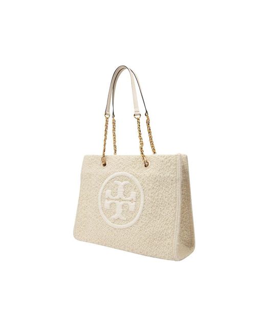 ella bouclé chain mini tote