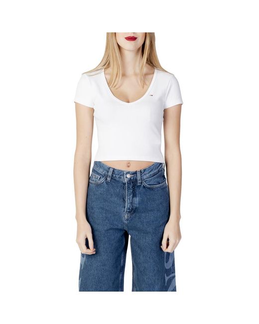 Tommy Hilfiger Jeans T-shirt in Blue | Lyst