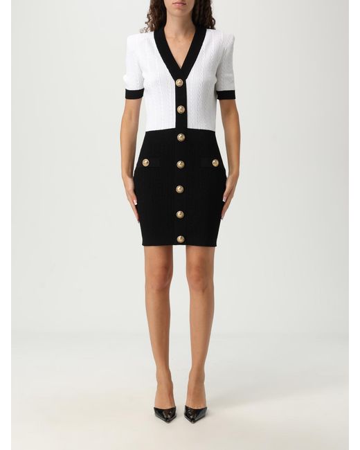 Balmain Black Dress