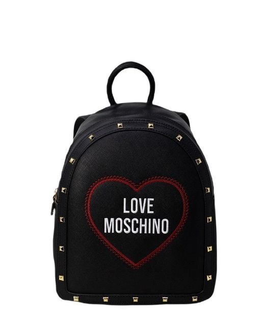 Moschino Synthetic Love Bags in Black | Lyst