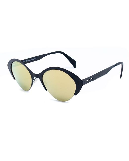 Italia Independent Blue Metal Sunglasses