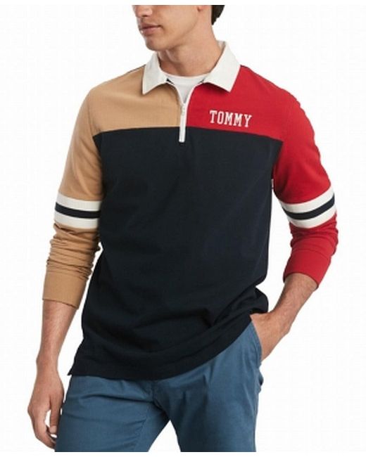 Tommy Hilfiger Size 2xl Zip Front Polo 