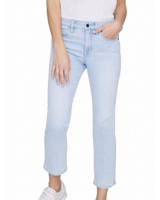 28x29 Straight Stretch Capri Denim 