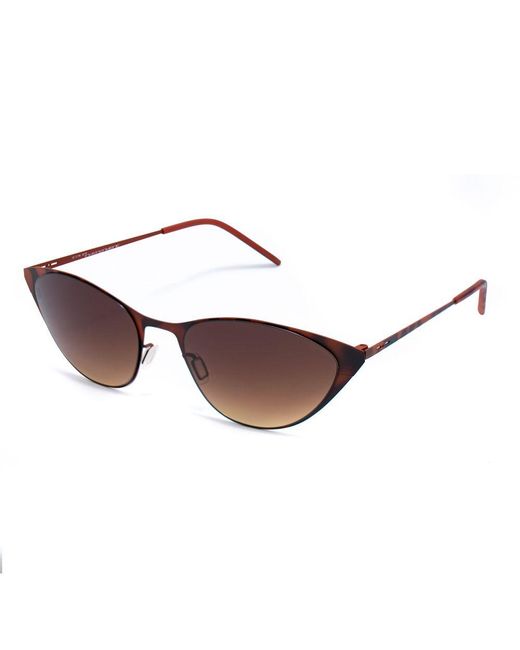 Italia Independent Brown Metal Sunglasses