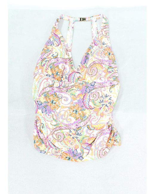 Lauren by Ralph Lauren Synthetic Swim Size 22w Plus Tankini Top in