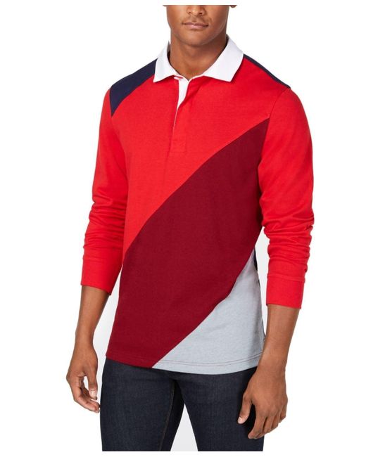 Xl Polo Rugby Colorblock Shirt 