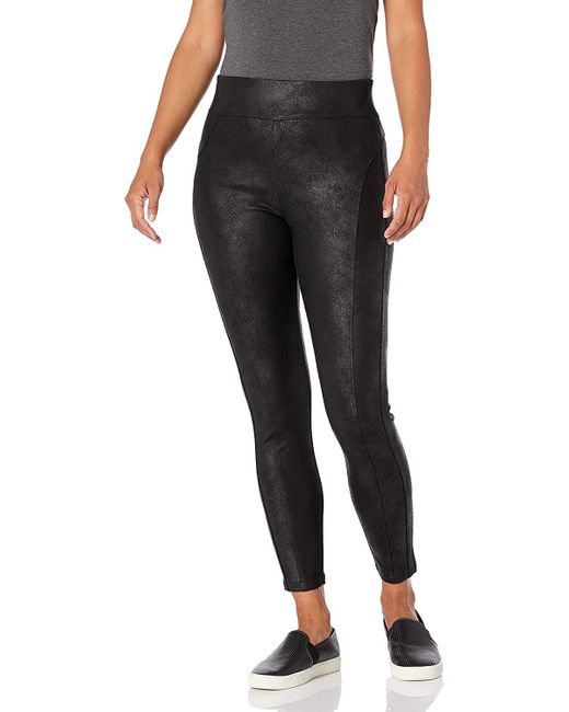 Democracy Synthetic Leggings Black Size 
