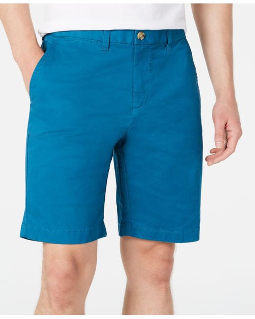 Tommy Hilfiger Cotton Shorts Blue Size 