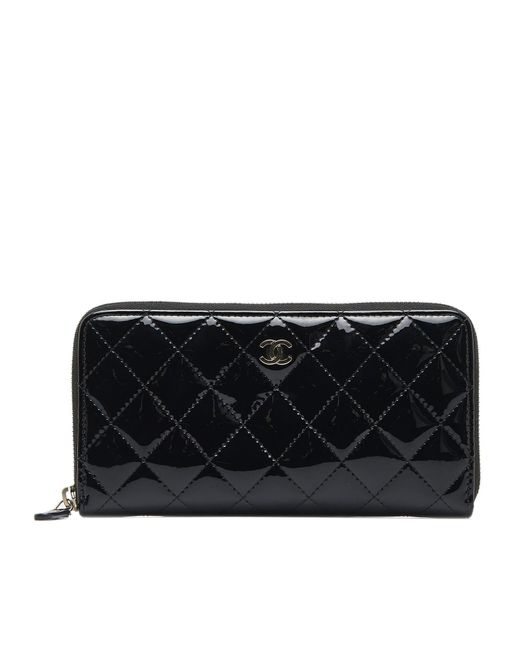 Chanel Vintage Timeless Bifold Wallet Caviar Compact - ShopStyle