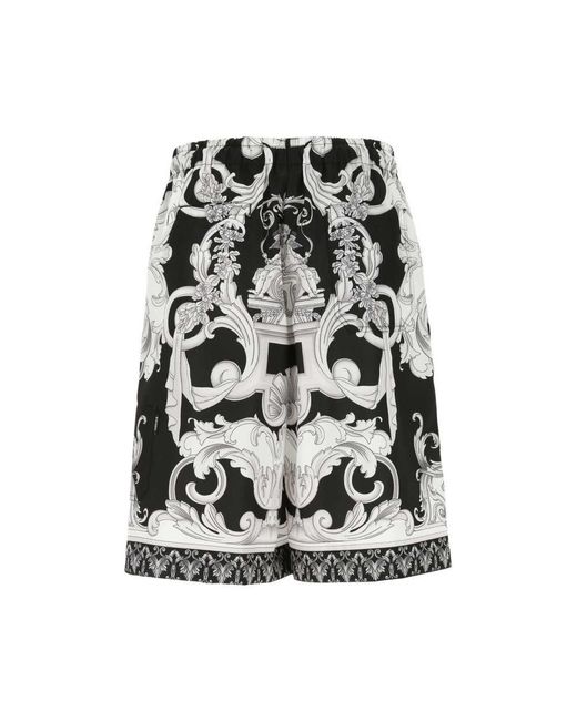 Versace Short in Black for Men Lyst