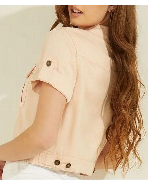Guess Jean Jacket Light Xs Short-sleeve 