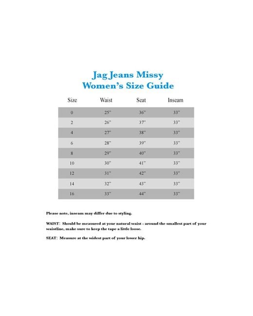 Jag Jeans Cotton New Solid 10 Classic 