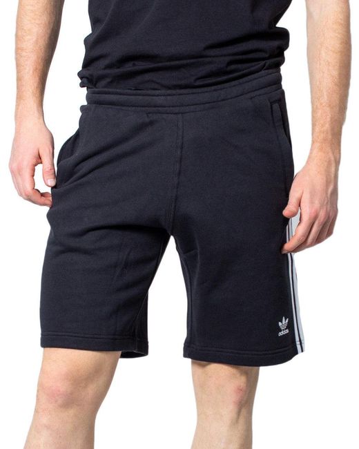 adidas Cotton Shorts in Black for Men Lyst
