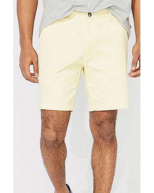 Nautica Cotton Deck Shorts Yellow Size 