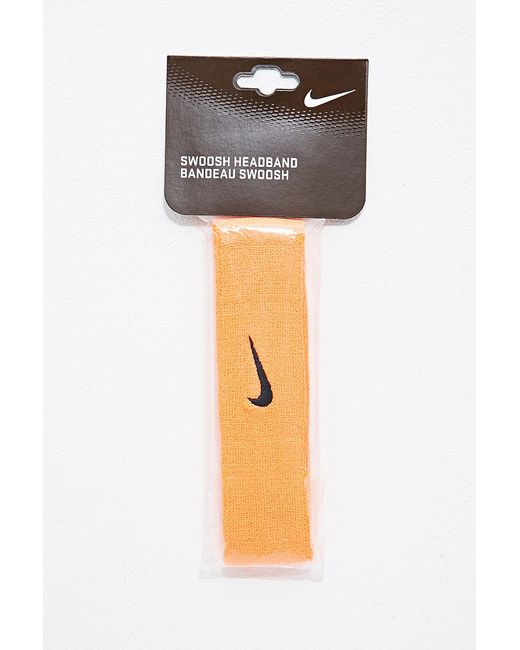 Nike Swoosh Headband in Orange Lyst UK