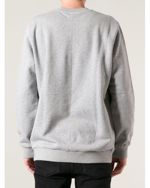 Givenchy Naked Woman Print Sweater in Gray for Men