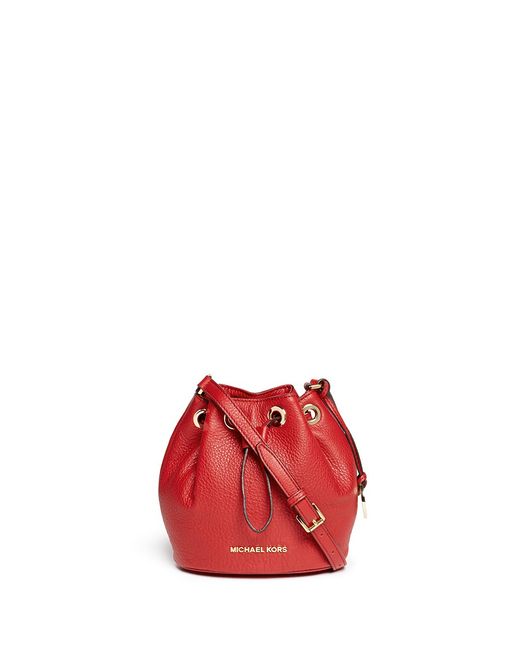 Guaranteed Authentic Michael Kors Suri Women's Small Bucket Shoulder Bag -  Brown/Pink | Lazada PH