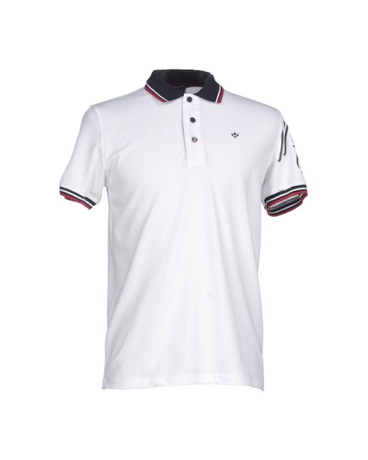 Marville Polo Shirt in White for Men | Lyst