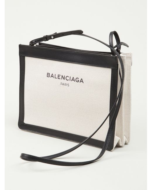 balenciaga logo purse