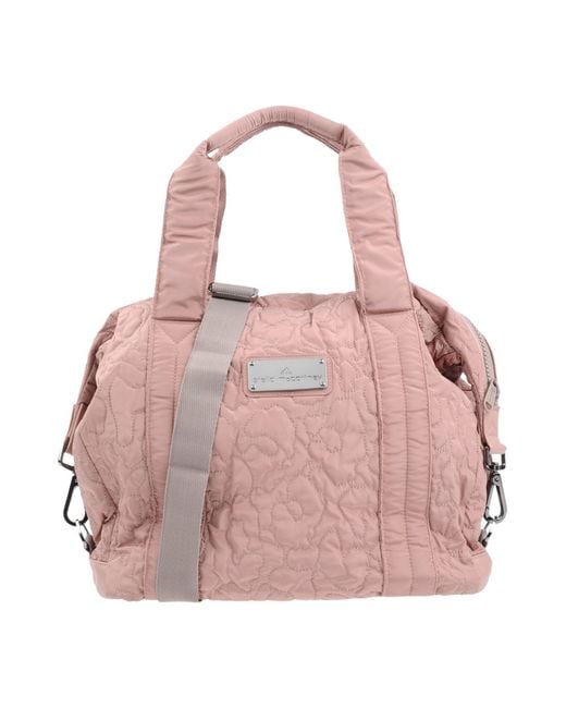 adidas By Stella McCartney Medium Quilted Gym Bag in Pink | Lyst Australia