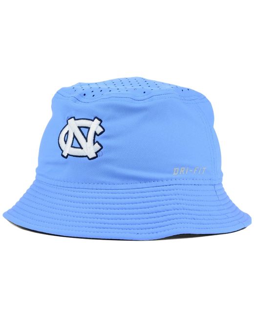 Nike Blue North Carolina Tar Heels Vapor Bucket Hat for men