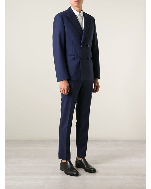 Acne Studios 'Dixon' Suit in Blue for Men | Lyst