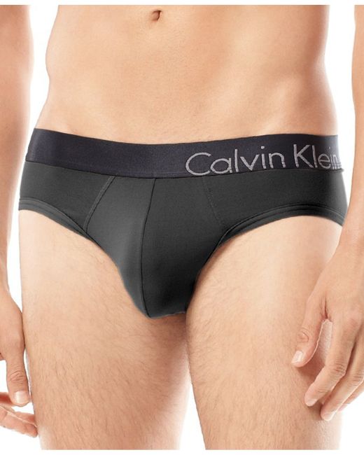 Calvin Klein Men's Underwear, Bold Micro Hip Brief U8907 in Black