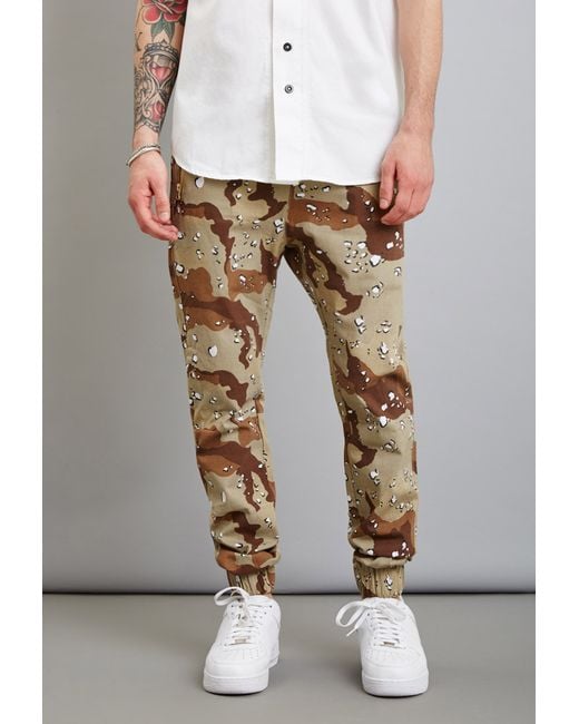 Forever 21 Reason Desert Camo Joggers 