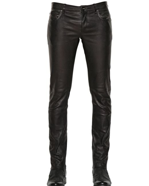 John varvatos leather best sale pants