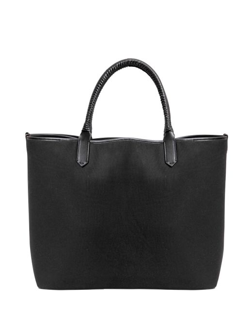 Givenchy Large Antigona Cotton & Leather Tote Bag in Black | Lyst