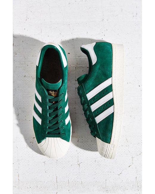 adidas Originals Superstar 80s Deluxe Sneaker in Green | Lyst Canada
