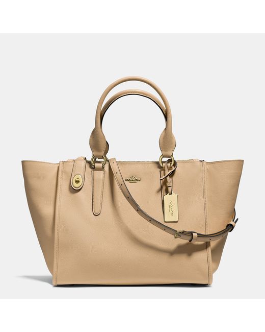 COACH Multicolor Crosby Carryall In Crossgrain Leather