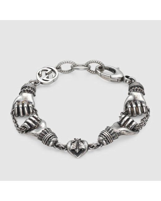 Gucci Interlocking G Bracelet | Gucci jewelry, Beaded chain, Jewelry