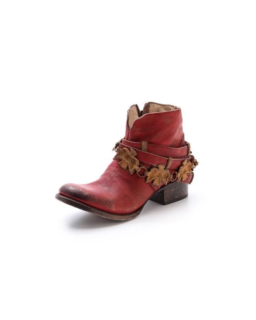 freebird red boots