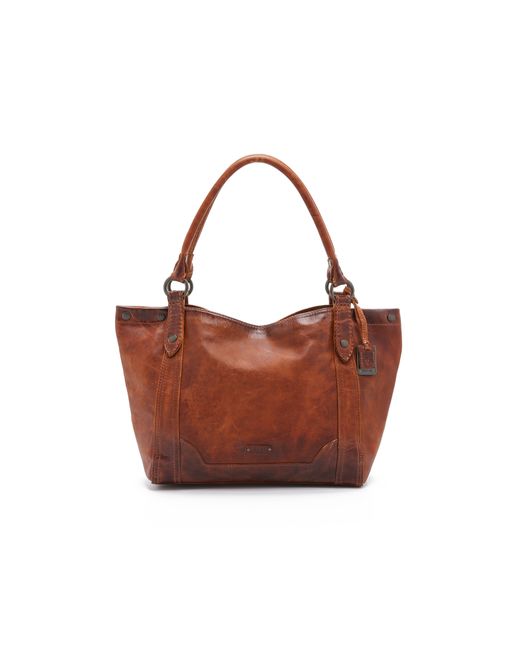 Frye melissa hot sale satchel cognac