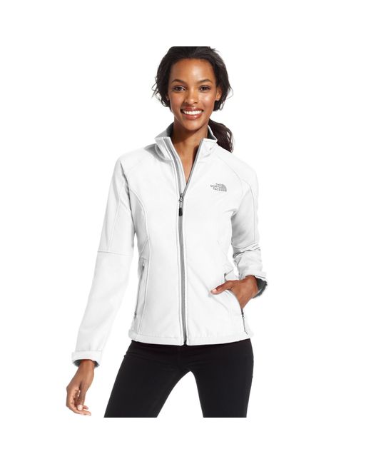 The North Face Shellrock Lightweight Zipup Jacket in White Lyst