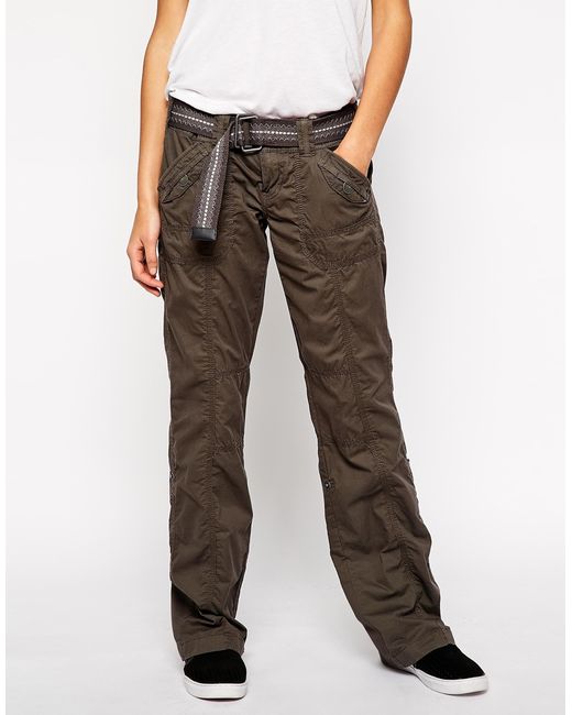 Esprit Cargo Pants in Khaki (Natural) | Lyst