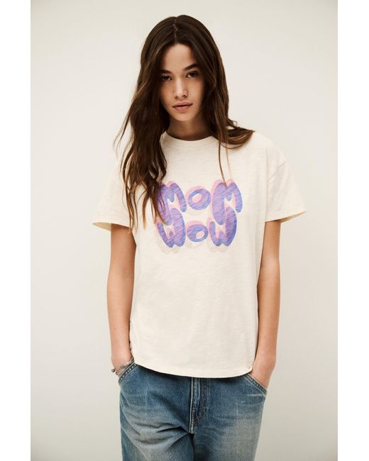 Ba&sh White T-Shirt Veda