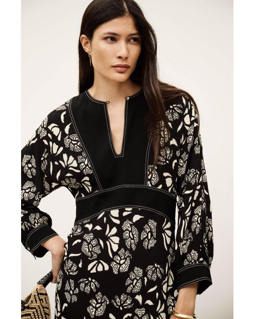 Ba&sh Black Dress Aude