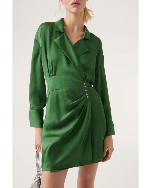 Ba&sh Dress Falla in Green