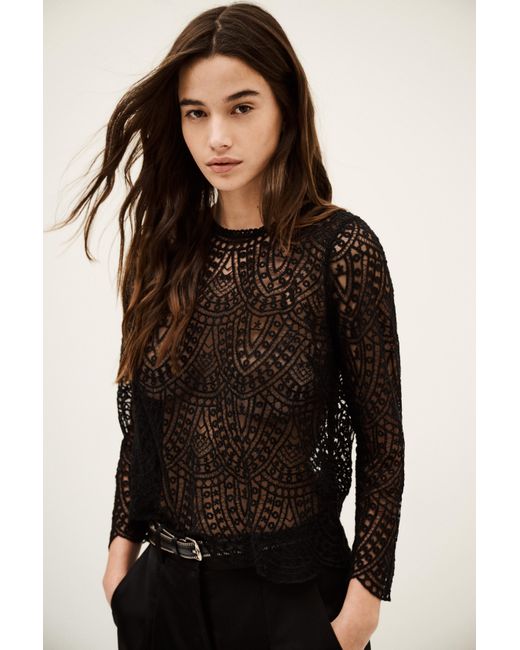 Ba&sh Black Top Giovani