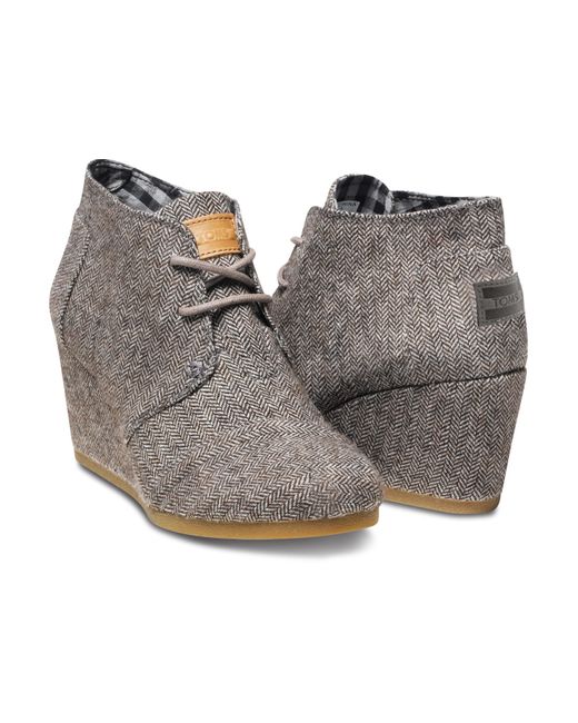 toms herringbone canvas