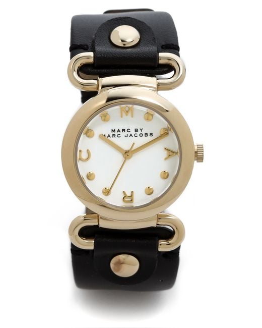 Marc By Marc Jacobs Black Molly Watch